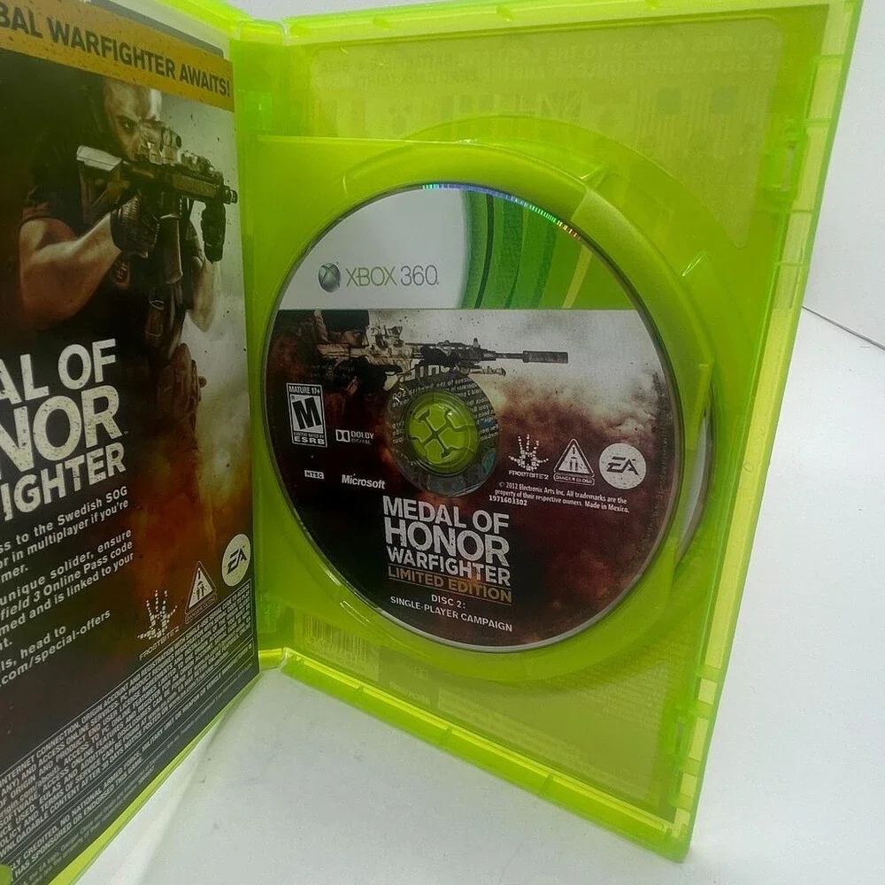 Medal of Honor Warfighter Limited Edition (Microsoft Xbox 360, 2012)
